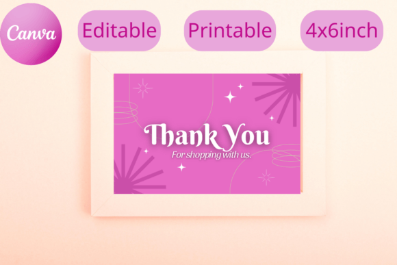 Thank You Card Canva Template 5