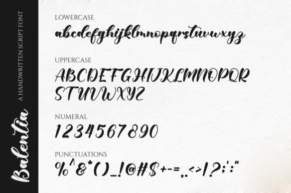 Balentia Font - Preview 5