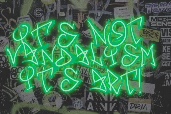 Black Devil Font - Preview 2