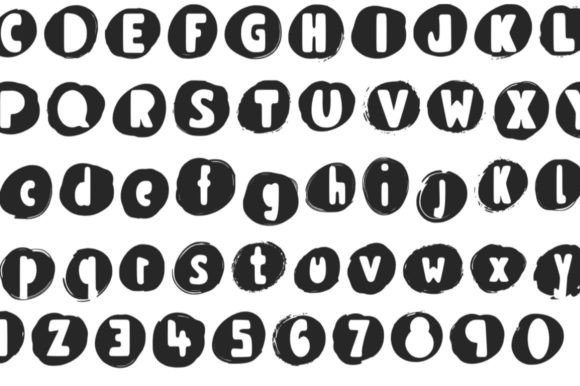 Blob Font - Preview 1