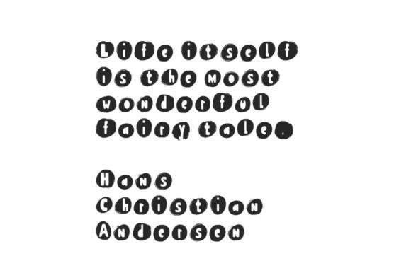 Blob Font - Preview 2
