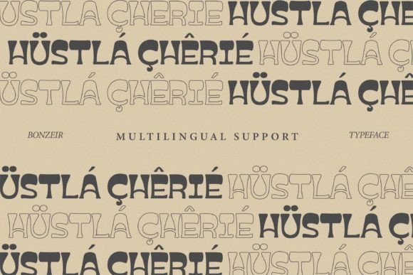 Bonzeir Font - Preview 5