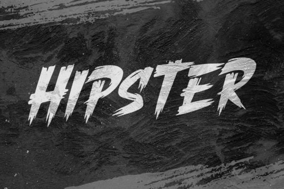 Break Brush Font - Preview 4