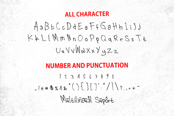 Can't Write Font - Preview 5