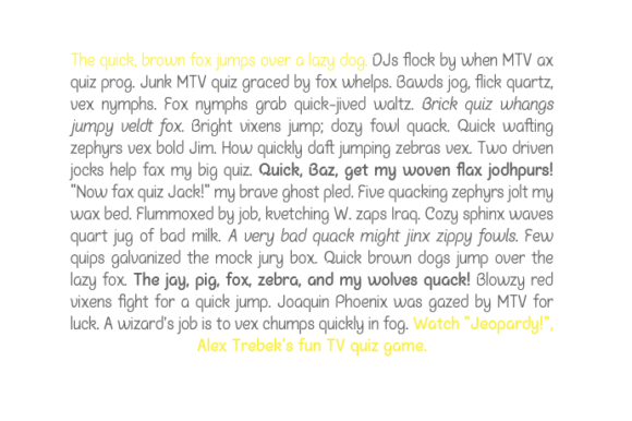 Chalk Marks Font - Preview 3