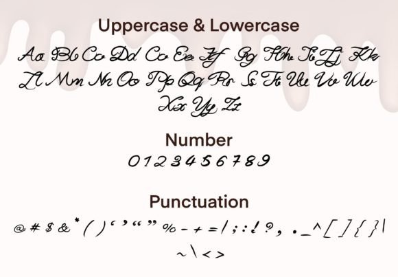 Chocolate Milk Font - Preview 1