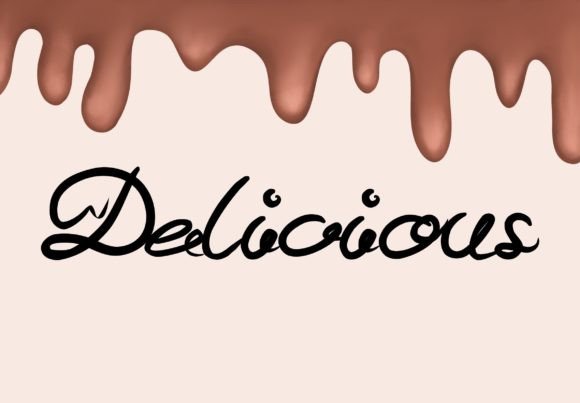 Chocolate Milk Font - Preview 2