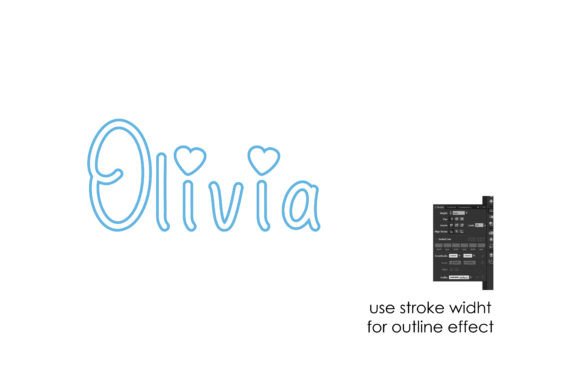 Cutie Lovie Font - Preview 3
