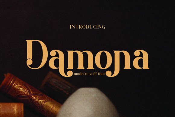 Damona Font - Preview 1