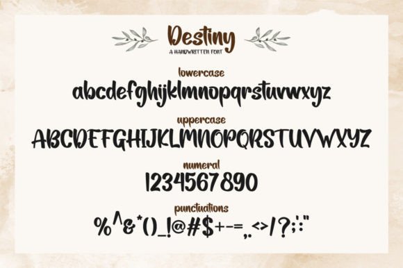 Destiny Font - Preview 5