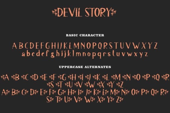 Devil Story Font - Preview 6