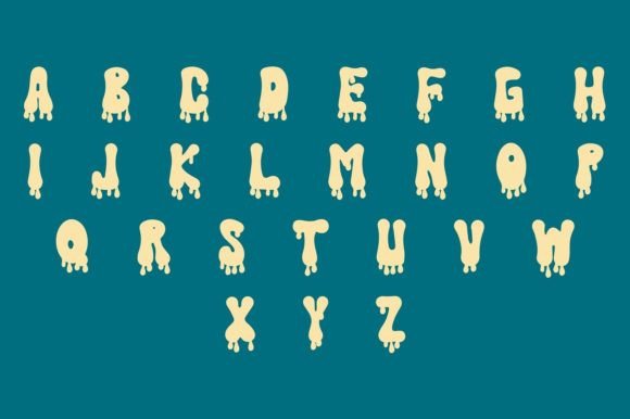 Drip Groovy Font - Preview 1