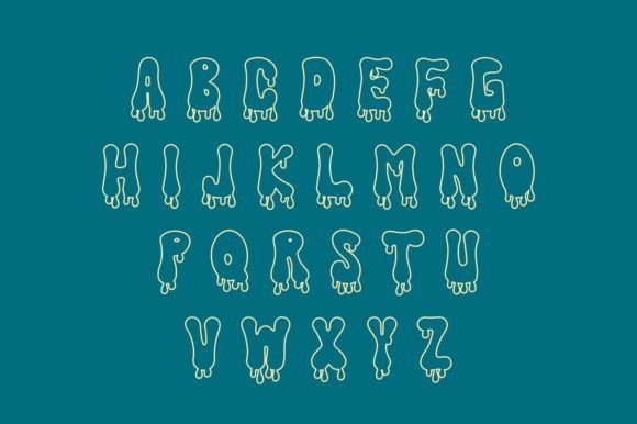 Drip Groovy Font - Preview 3