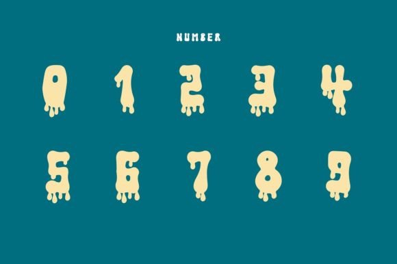 Drip Groovy Font - Preview 4