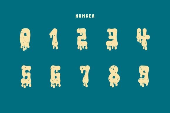 Drip Groovy Font - Preview 5