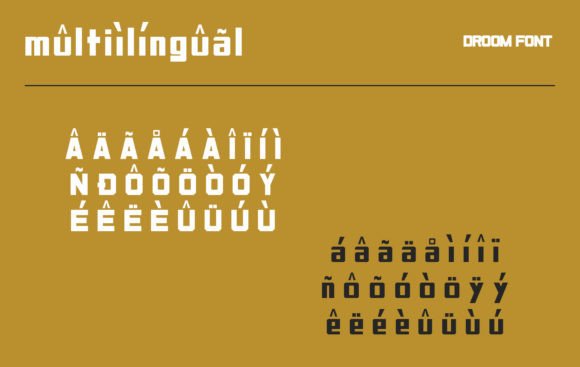 Droom Font - Preview 3