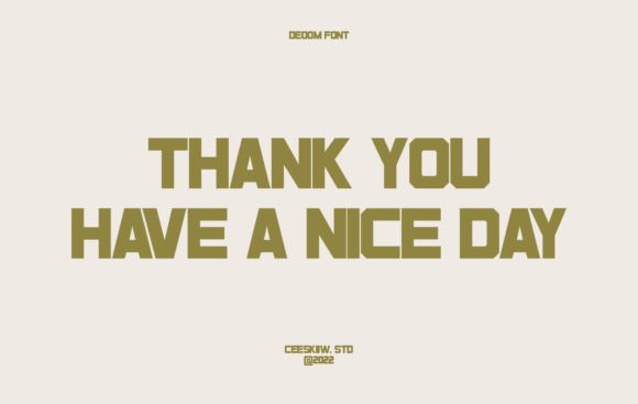 Droom Font - Preview 4