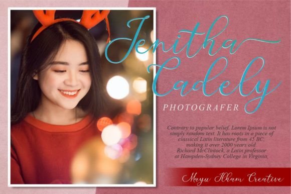 Edelweis Font - Preview 3