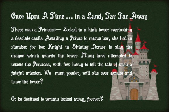 Fairy Tales Font - Preview 1