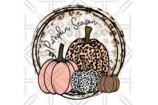 Fall Pumpkin Season Leopard PNG Graphic by Cotton and Lime · Creative ...