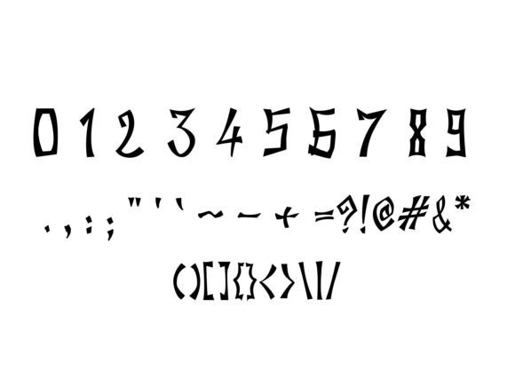 Fighter Font - Preview 2