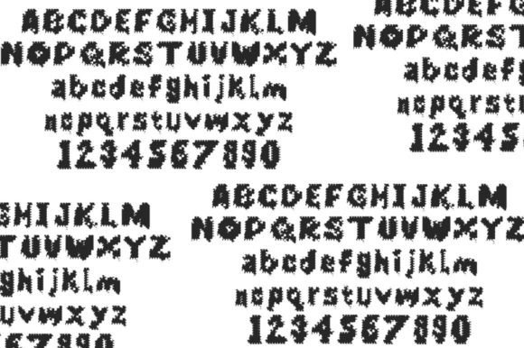 Glitch Jack Effect 2 Font - Preview 1