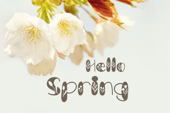 Grand Crocus Font PNG with transparent background - Preview 2