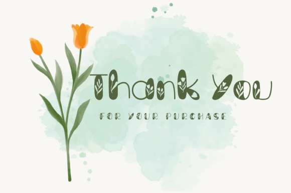 Grand Crocus Font PNG with transparent background - Preview 6