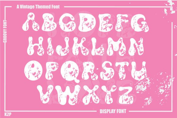 Groovy Faith Hope Love Font - Preview 1