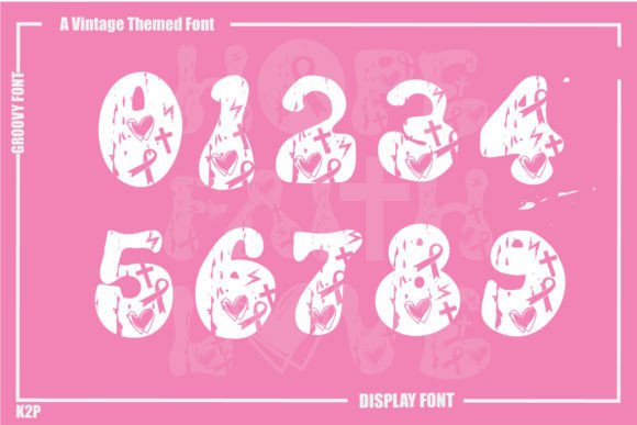 Groovy Faith Hope Love Font - Preview 5