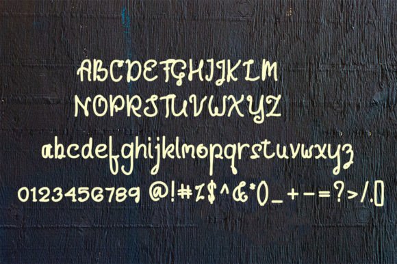Happy Birthday Font - Preview 6