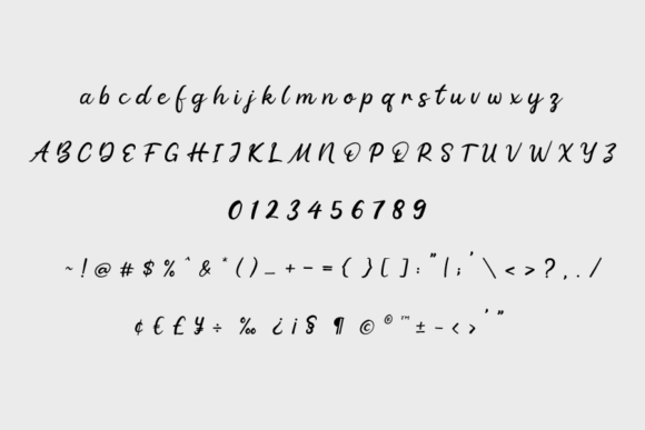 Keano Font PNG with transparent background - Preview 4