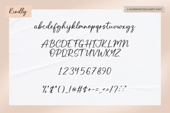 Kindly Font - Preview 5