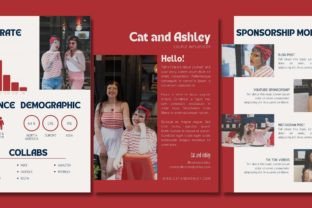 MEDIA KIT CANVA TEMPLATE Graphic by The Little Lily Studio · Creative ...