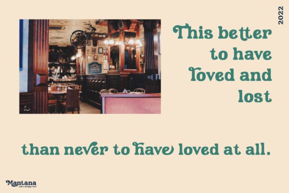 Mantana Font PNG with transparent background - Preview 3