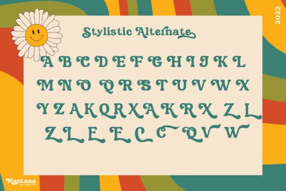 Mantana Font PNG with transparent background - Preview 6