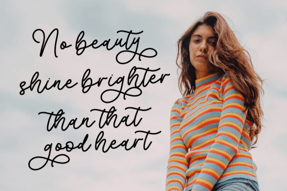 Maydelyne Beautiful Font PNG with transparent background - Preview 5