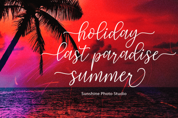 Molisha Script Font PNG with transparent background - Preview 2
