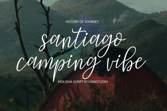 Molisha Script Font PNG with transparent background - Preview 3