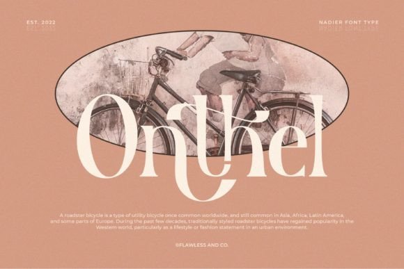 Nadier Font PNG with transparent background - Preview 2