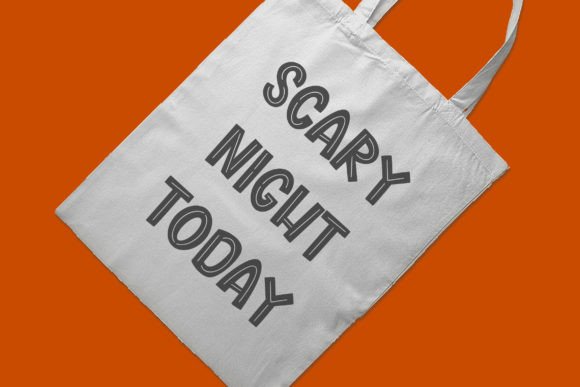 Panic Night Font PNG with transparent background - Preview 3
