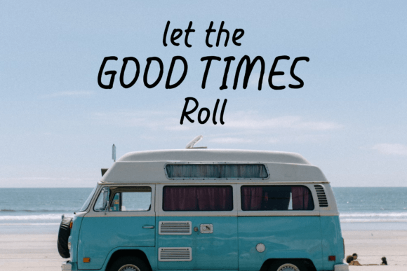 Polyester Notes Font font preview - 5
