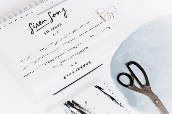 Siren Song Font PNG with transparent background - Preview 5
