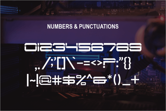 Astrofly Font - Preview 3