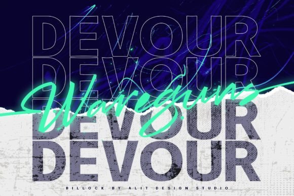 Billock Font - Preview 1