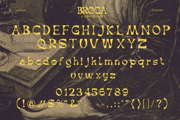 Broca Font - Preview 6