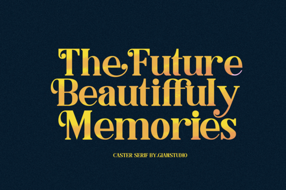 Caster Font - Preview 1
