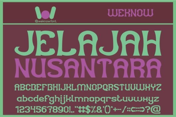 Cerita Rakyat Font PNG with transparent background - Preview 1