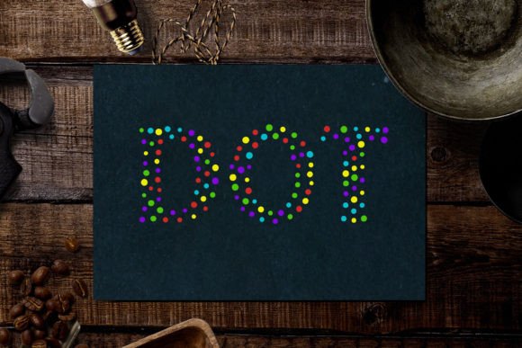 Dot Font - Preview 4