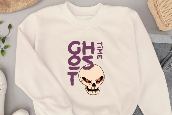 Friendly Ghost Font PNG with transparent background - Preview 4